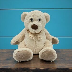 Super Soft 14" - Big Belly Cuddle Teddy Bear Vintage Wal-Mart Stuffed Toy Plush